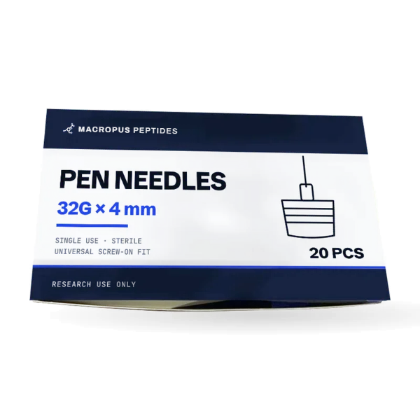 Pen needles 32G 4mm 20 pack